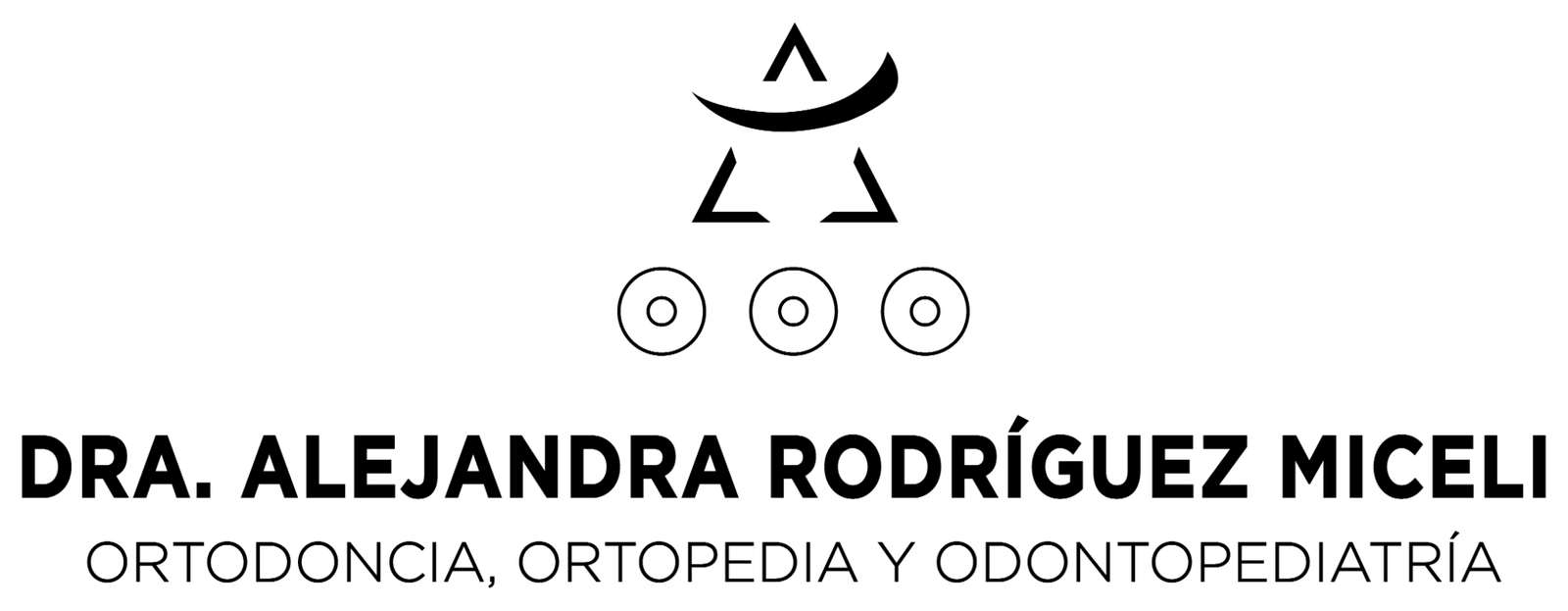 Logotipo profesional de la Dra. Alejandra Rodríguez Miceli