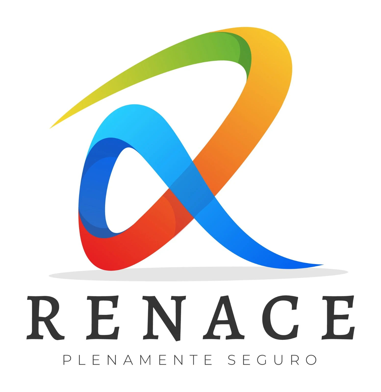 Logotipo e identidad visual de RENACE Plenamente Seguro creados desde cero