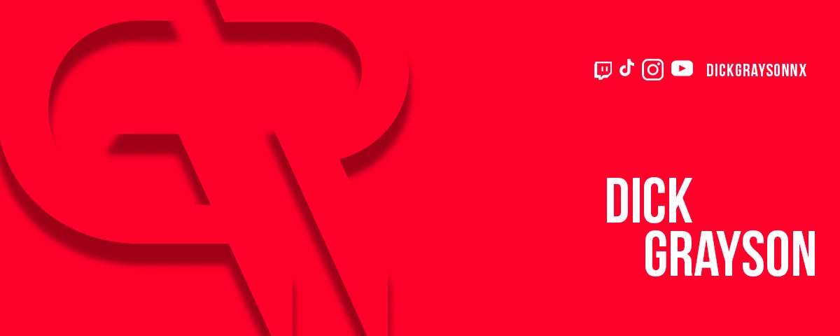Gráfico de banner del canal Dick Greyson